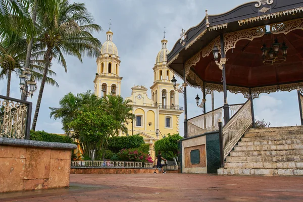 Union Tula Mexico Jun 2021 Hoofdplein Van Union Tula Jalisco — Stockfoto