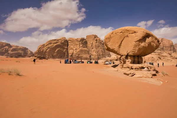 Wadi Rum Desert Jordan Março 2020 Wadi Rum Desert Jordânia — Fotografia de Stock