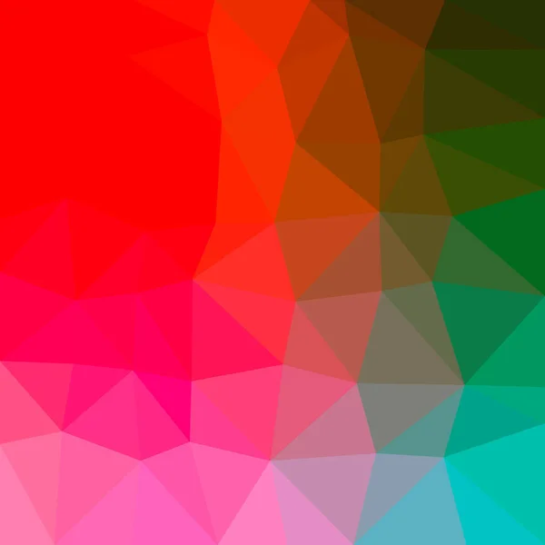 Ein Farbenfroher Hintergrund Mit Unterschiedlichen Dreiecken — Stockfoto