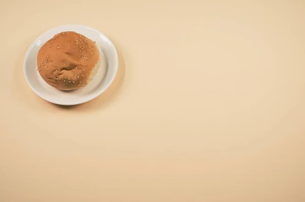 ภาพบนส ดของขนมป งแสนอร อยบนพ นหล — ภาพถ่ายสต็อก