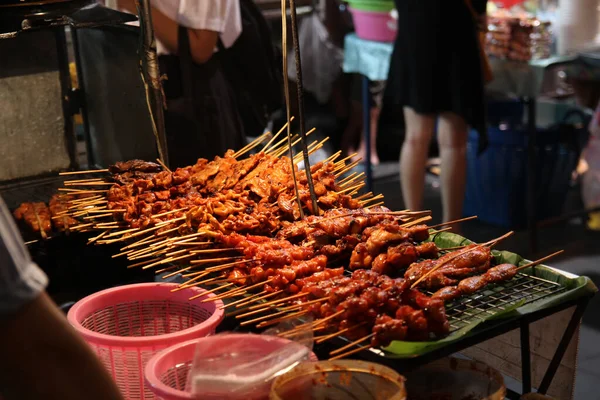 Stack Bangkok Street Fast Food Thailand — Stock Photo, Image