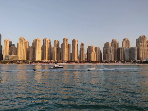 Dubai United Arab Emirates Ιανουαρίου 2019 Ένα Τοπίο Γεμάτο Από — Φωτογραφία Αρχείου