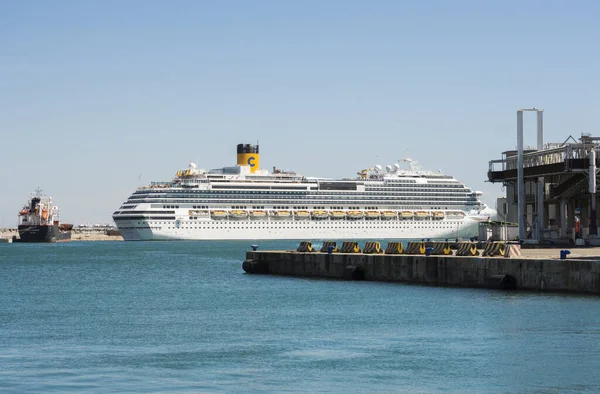 Malaga Espagne Mai 2019 Ligne Croisière Moderne Bateau Croisière Costa — Photo