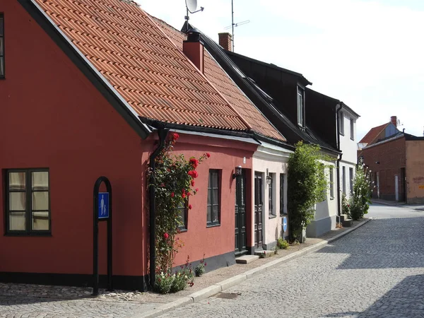 Een Prachtige Opname Van Ystad Zweden — Stockfoto