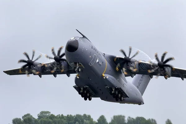 Фельдфорд Єднане Королівство Липня 2012 Аеробус A400M Atlas Військовий Транспортний — стокове фото