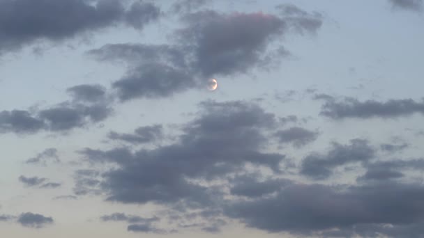 Hermosas Nubes Cielo — Vídeo de stock