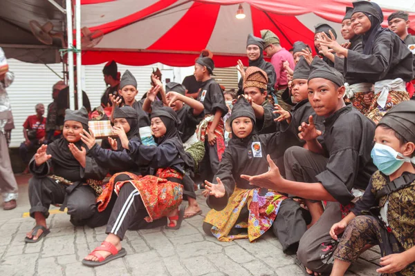 Malezyalı Bir Dans Müzik Grubu Georgetown Malezya Daki Kültür Festivalinde — Stok fotoğraf