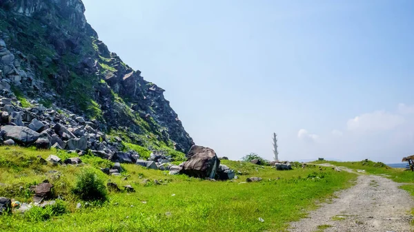 Mariveles Philippines Jul 2016 Ένας Δρόμος Βουνό Και Βράχια Simsiman — Φωτογραφία Αρχείου