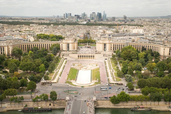 Париж Вид Эйфелевой Башни Столицы Франции — стоковое фото