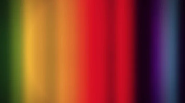 Ένα Θολό Γραφικό Ουράνιο Τόξο Φωτεινά Χρώματα — Φωτογραφία Αρχείου