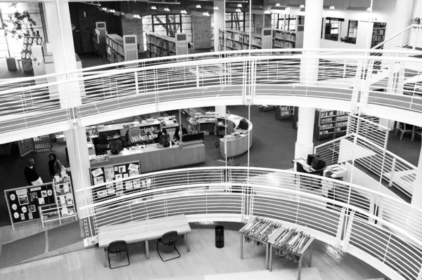 Johannesburg South Africa Jan 2021 Grayscale Public Library South Africa — 스톡 사진