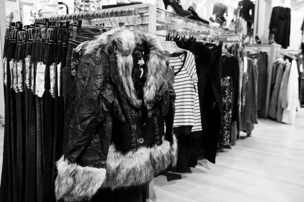 Johannesburg South Africa Jan 2021 Grayscale Women Apparel Market Retail — Stock Photo, Image