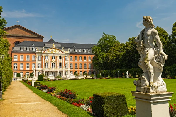 Der Schöne Palastgarten Trier Deutschland — Stockfoto