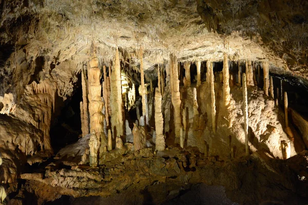 Grotte Han Sur Lesse Bélgica Rochefort Caverna Europa Geologia — Fotografia de Stock