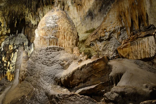 Grotte Han Sur Lesse Belgien Rochefort Höhle Europa Geologie — Stockfoto