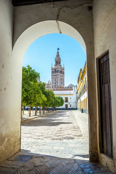 Vertical Shot Giralda Seville Spain — Stock Photo, Image