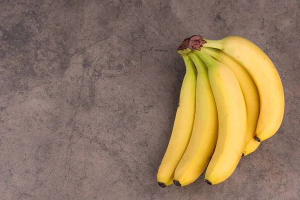 Banda Dojrzałych Bananów Tle Tekstury Puste Miejsce Tekst Owoce — Zdjęcie stockowe