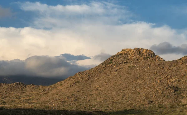 Pico Cordillera Date Creek Antes Construir Nubes Monzónicas Verano Una —  Fotos de Stock