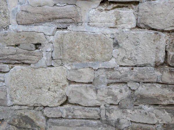 Primer Plano Medieval Muro Ladrillo Piedra — Foto de Stock