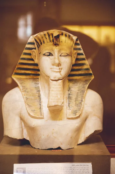 Starożytny Egipski Artefakt Muzeum Egipcie — Zdjęcie stockowe