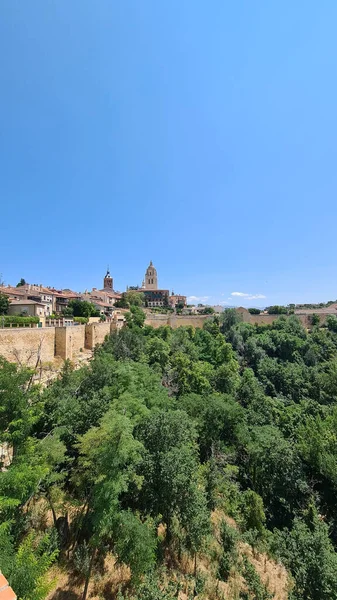 Puerta San Andrés Segovia España — Foto de Stock