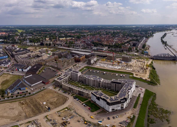 Puur21 Luftaufnahme Des Wohnbauprojekts Teil Des Stadtentwicklungsplans Noorderhaven Während Des — Stockfoto