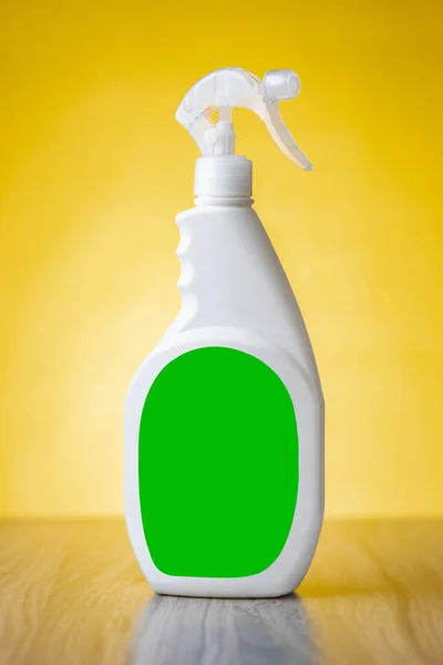 Средство Чистки Дома Пластиковая Бутылка Моющим Средством — стоковое фото