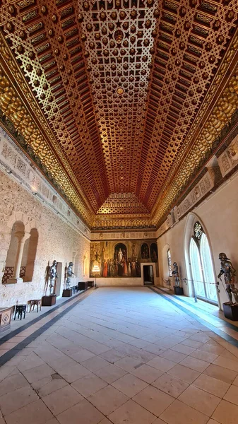 Los Detalles Alcázar Segovia España — Foto de Stock