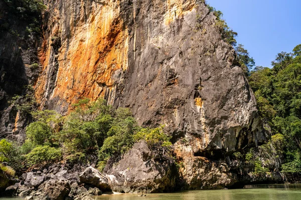 Ein Schöner Blick Auf Den Phang Nga Nationalpark Kalai Thailand — Stockfoto