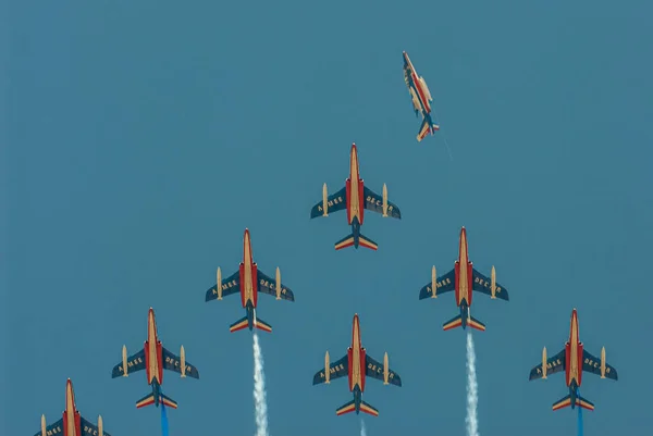 Buenos Aires Argentina Sep 2009 Low Angle Closeup Patrouille France — 스톡 사진