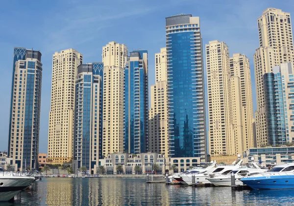 Dubai United Arab Emirates Ιαν 2015 Μια Σειρά Από Σύγχρονους — Φωτογραφία Αρχείου