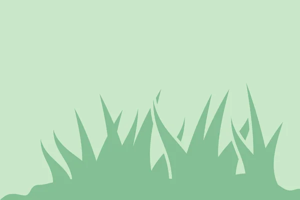 Μια Ψηφιακή Απεικόνιση Ενός Πράσινου Φόντο Γρασίδι Για Ταπετσαρίες — Φωτογραφία Αρχείου