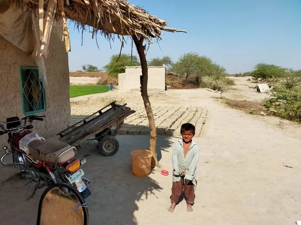 Pano Aqil Pakistanska Jan 2021 Ett Manligt Barn Landet Som — Stockfoto