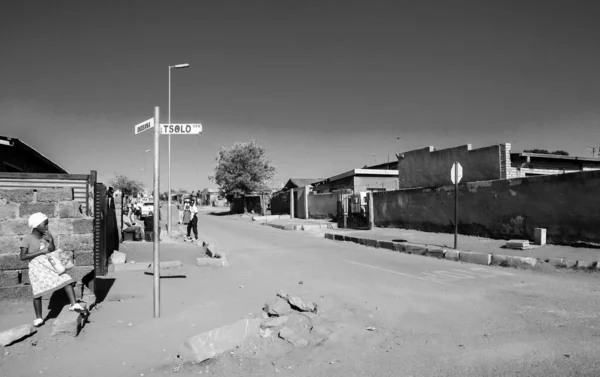 Johannesburg Νοτια Αφρικη Jan 2021 Άποψη Των Ανθρώπων Στους Δρόμους — Φωτογραφία Αρχείου