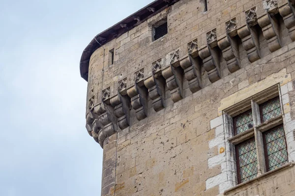 Langeais Francie Července 2021 Stará Zeď Hradu Langeais Loire Valley — Stock fotografie