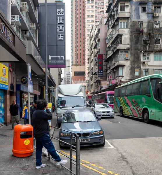 Hong Kong Hong Kong Dec 2018 Een Blik Achterkant Van — Stockfoto