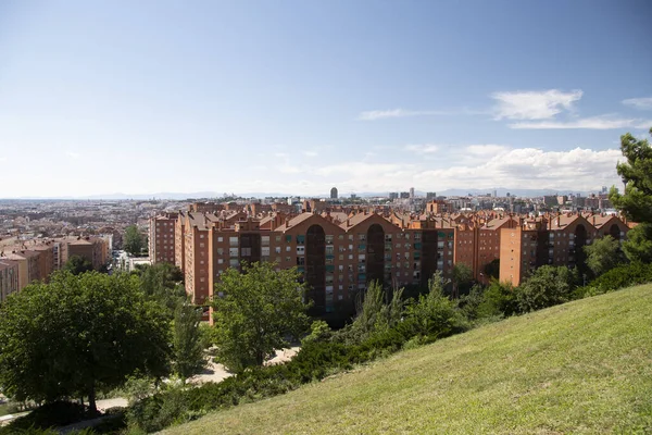 Een Prachtig Uitzicht Cerro Tio Pio Park Tegen Een Bewolkte — Stockfoto