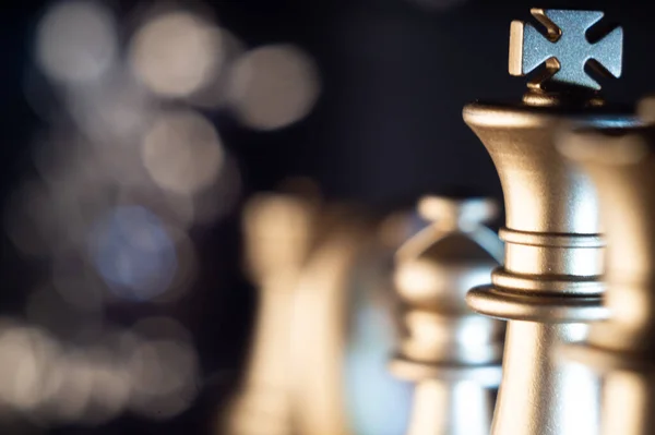 White Icons Chess Pieces Blue Background Stock Photo by ©Wirestock 467231890