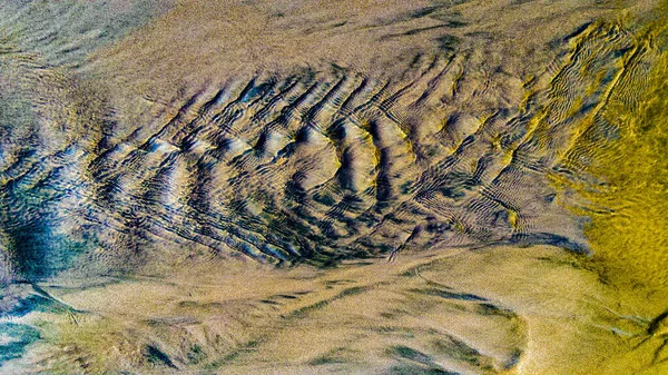 Tide Ways Texture Full Frame Sfondi Fanghi Vortice Modello Sedimenti — Foto Stock