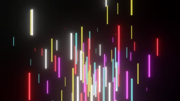 Colorido Abstrato Fundo Brilhante — Vídeo de Stock