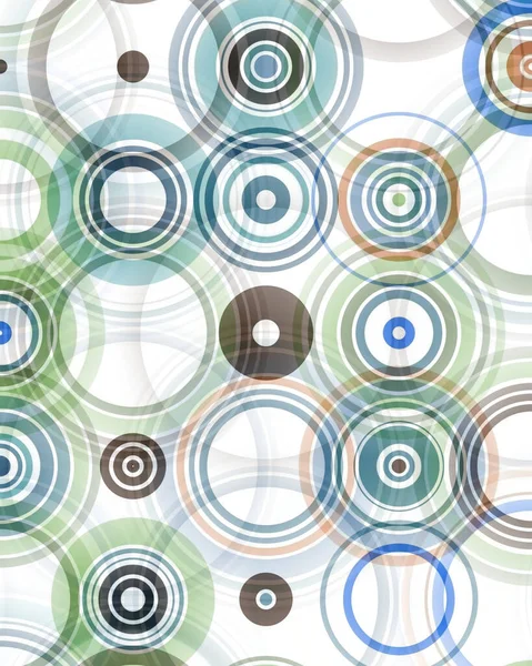 Ein Abstrakter Vertikaler Hintergrund Mit Vielen Kreisen — Stockfoto