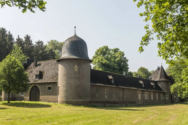 Slottet Rimburg Kreis Heinsberg Nordrhein Westfalen Tyskland Asunny Dag — Stockfoto