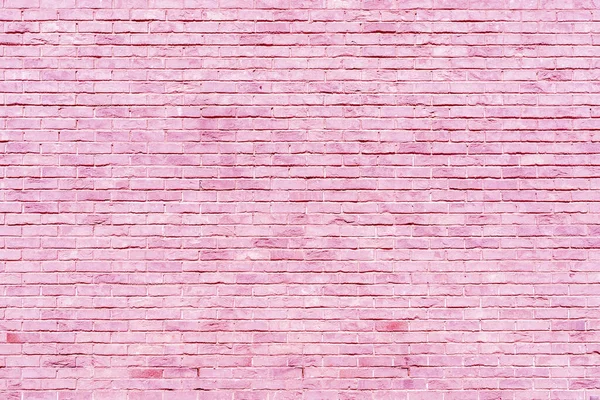 Růžová Cihlová Zeď Textura Pozadí — Stock fotografie