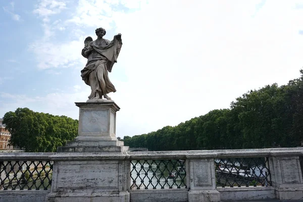 Rome Italië Sep 2019 Een Middeleeuwse Figuur Van Een Engel — Stockfoto