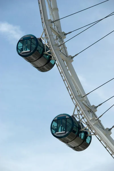 Cabina Singapur Flyer Rueda Gigante — Foto de Stock