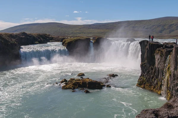 Godafoss Vattenfall Island — Stockfoto