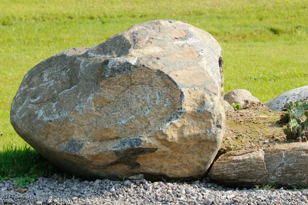 Вибірковий Фокус Камені Сонячній Луці — стокове фото