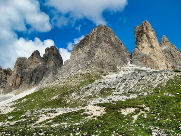 Das Bild Entstand Auf Dem Weg Den Drei Zinnen Südtirol — Stockfoto