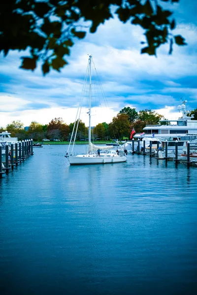 Boat Water Harbor — Stock Photo, Image