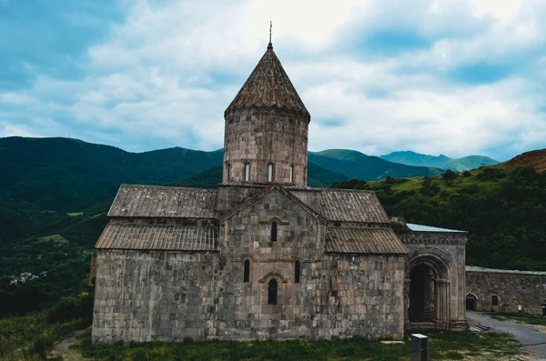 Mosteiro Tatev Uma Colina Tatev Armênia — Fotografia de Stock